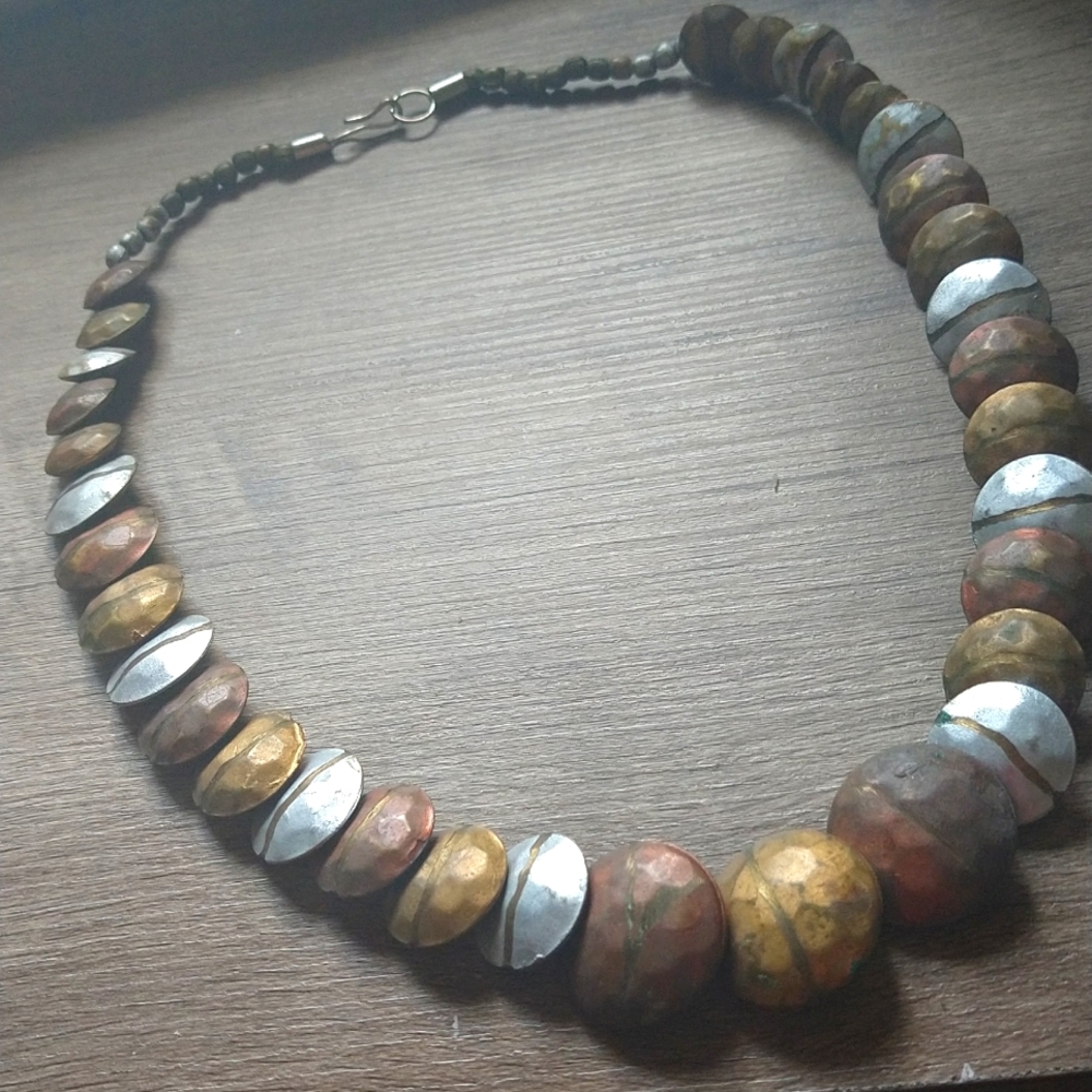 Earth Tone Multicolor Necklace